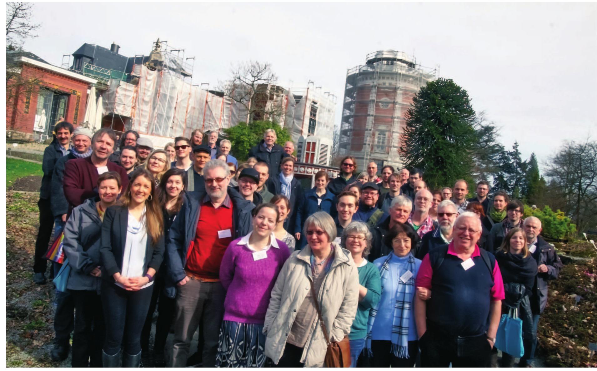 Fig. 7 Another Group photograph of the attendees in front of the venue (Photograph: M. Koke). 