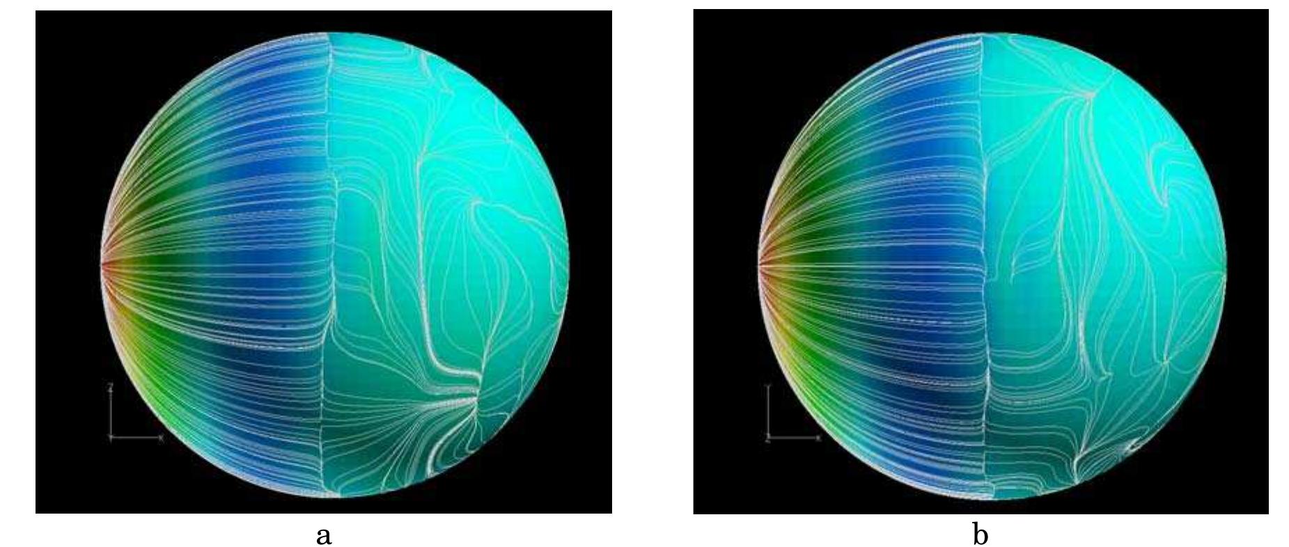 Figure 8 - from Simulation of Flow Past a Sphere using the