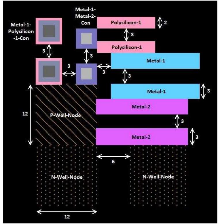Figure 3 - from IC Layout Design of Decoder Using Electrical