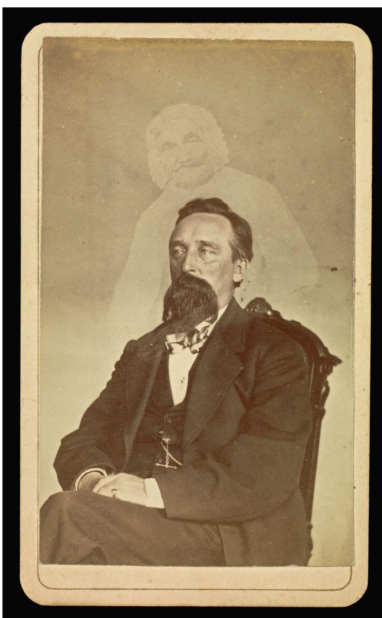 Figure 1. William H. Mumler, John j. Glover. Albumen silver print, |862—75. J. Paul Getty Museum, Los Angeles Digital image courtesy of the Getty Open Content Program. 