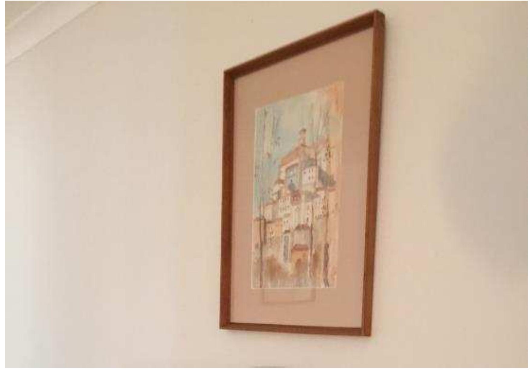 Figure 2. A Painting that shows the hill in Coimbra above which stands the University where my 