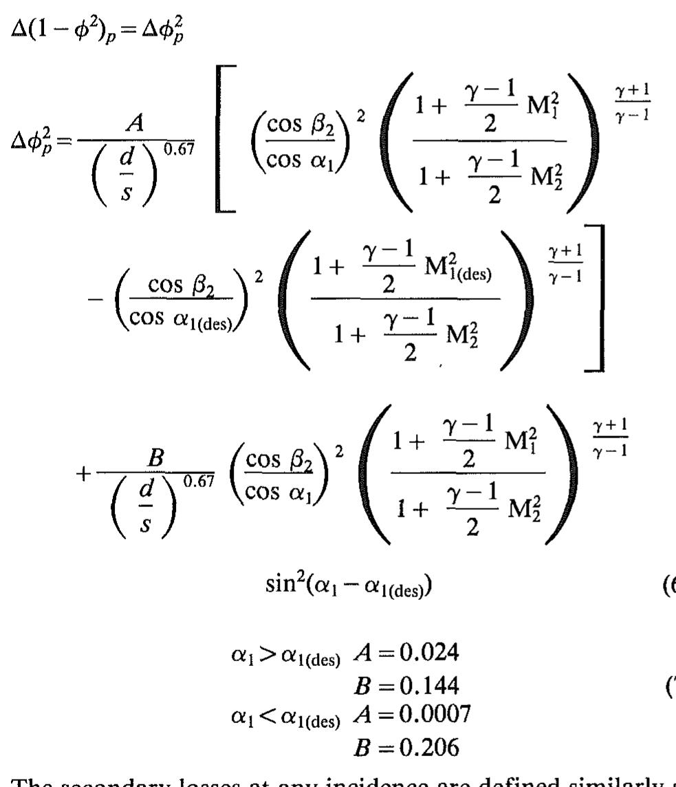 (PDF) An Improved Incidence Losses Prediction Method for Turbine Airfoils