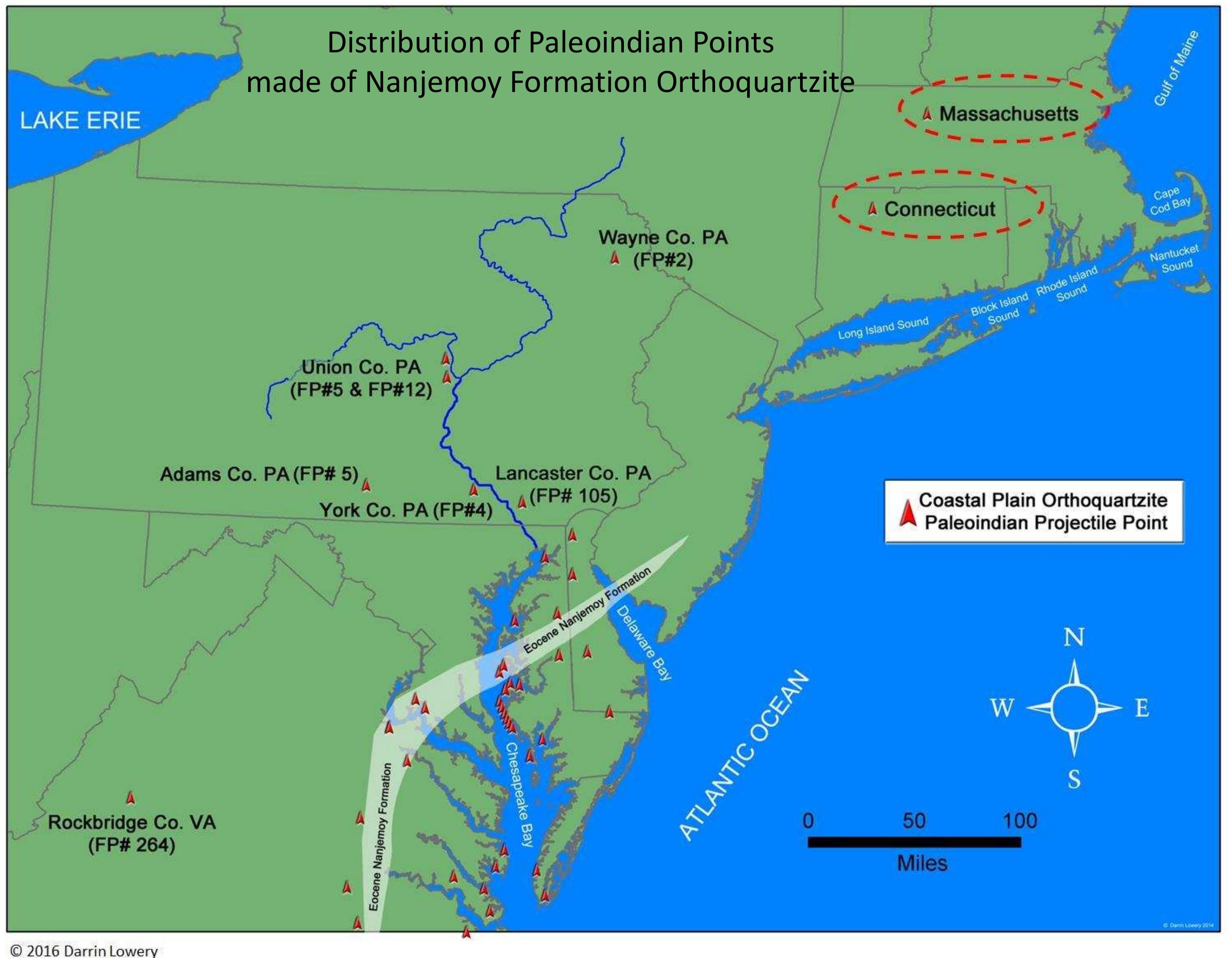 Figure 16 Paleoindian Lifestyles of the Delmarva Coastal
