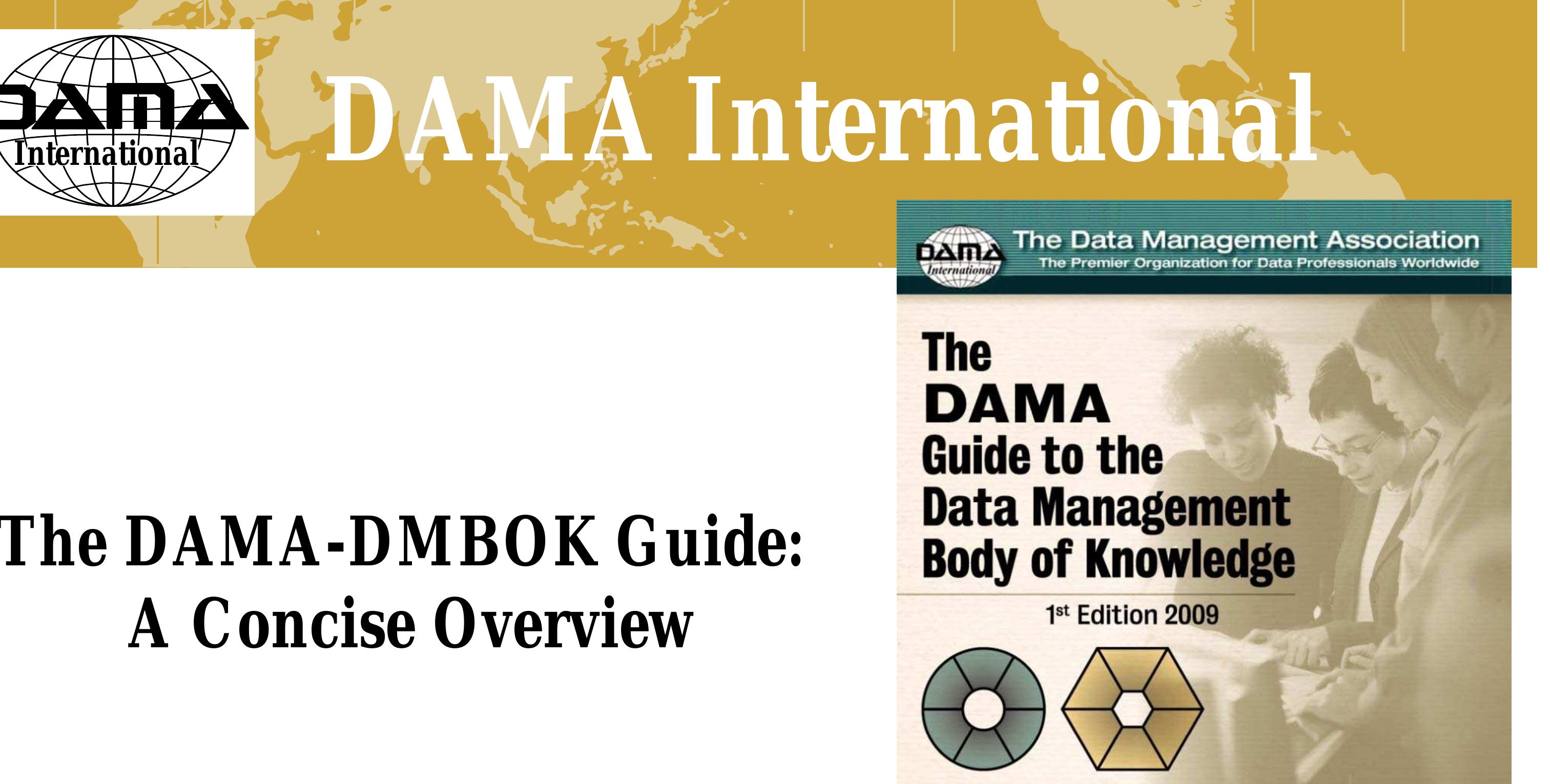 Data Management Framework. Insights from DAMA-DMBOK | by