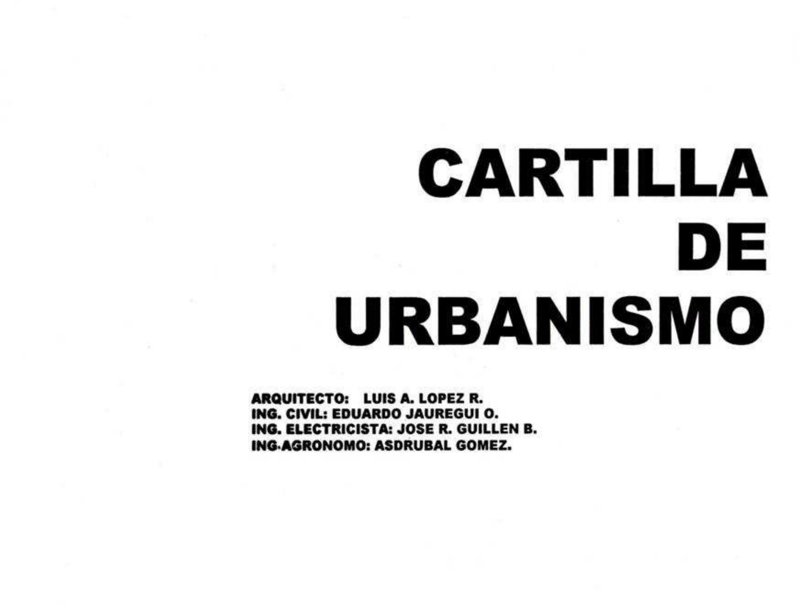 Figure 1 cartilla de urbanismo luis lopez