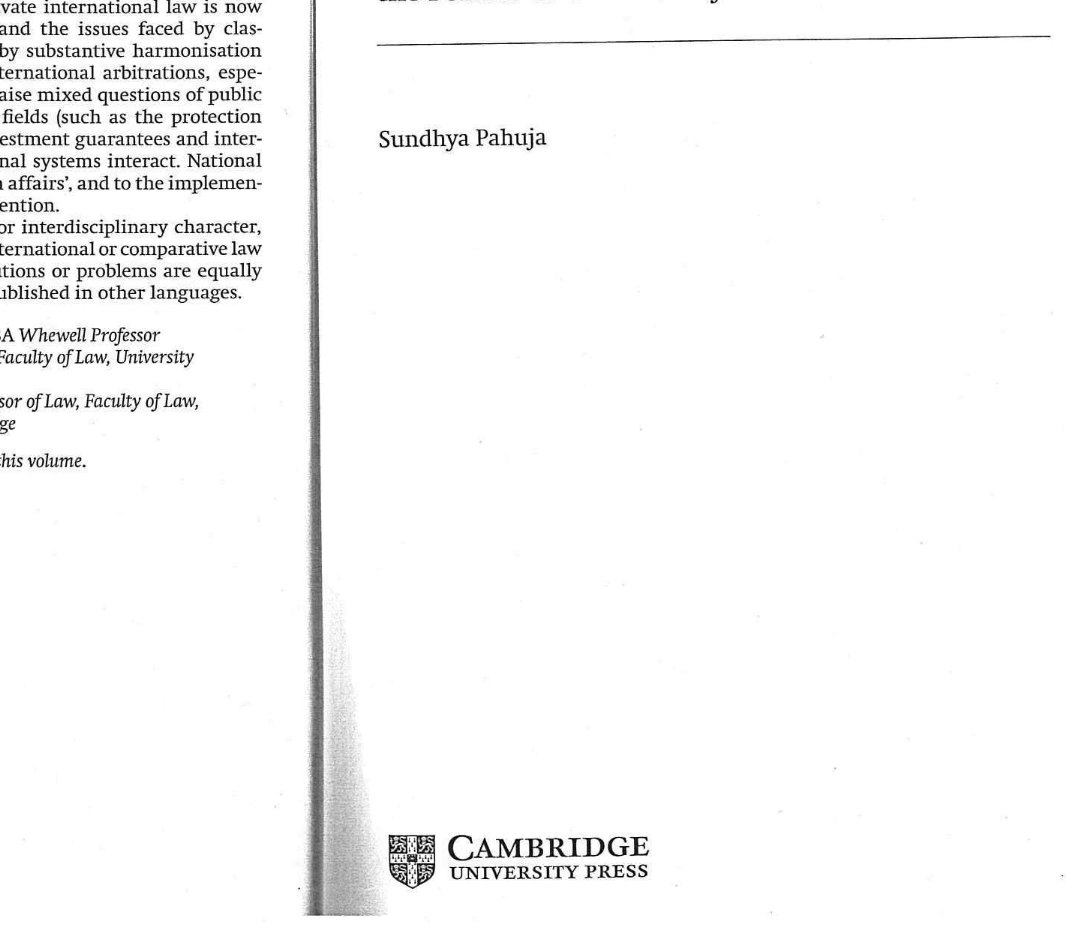 Decolonising International Law Development, Economic Growth and the Politics of Universality 