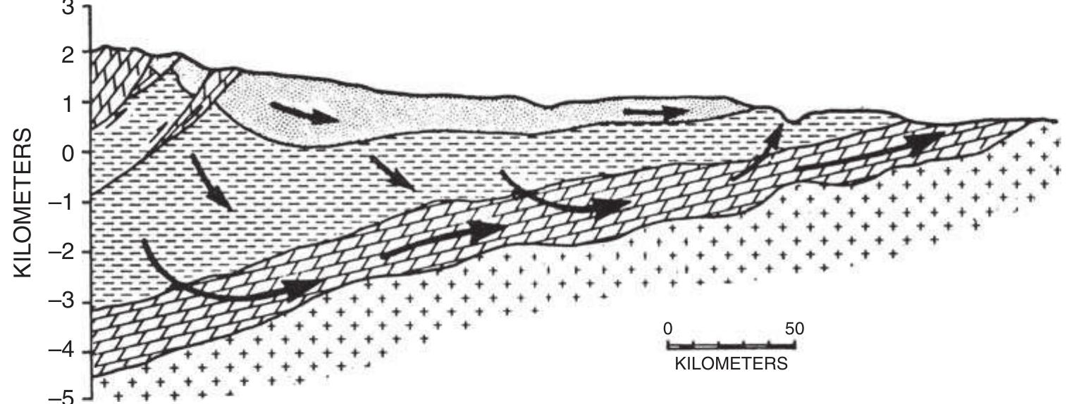 11 conceptual model of topography-driven fluid flow in a