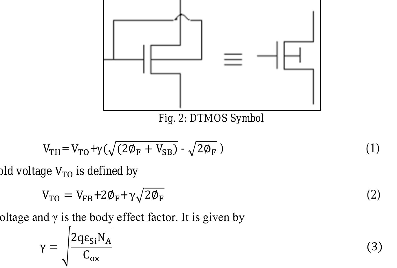 (PDF) DTMOS based Second Generation Current Conveyor Topologies Comparison