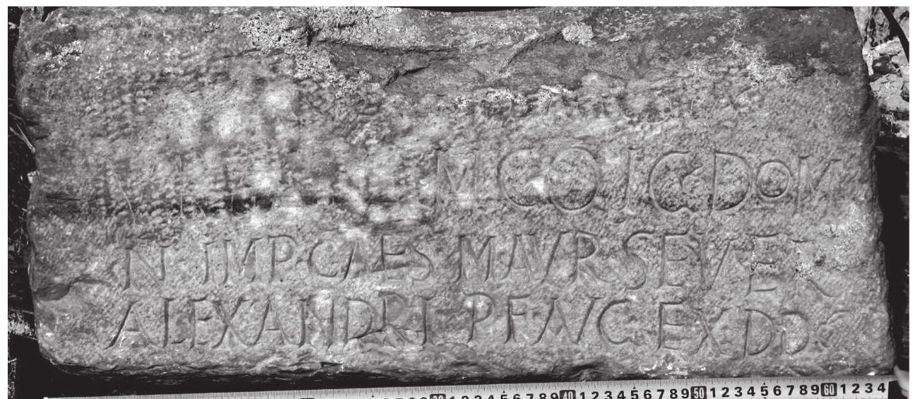 Figure 2 - from The Inscriptions of the Roman Colony of