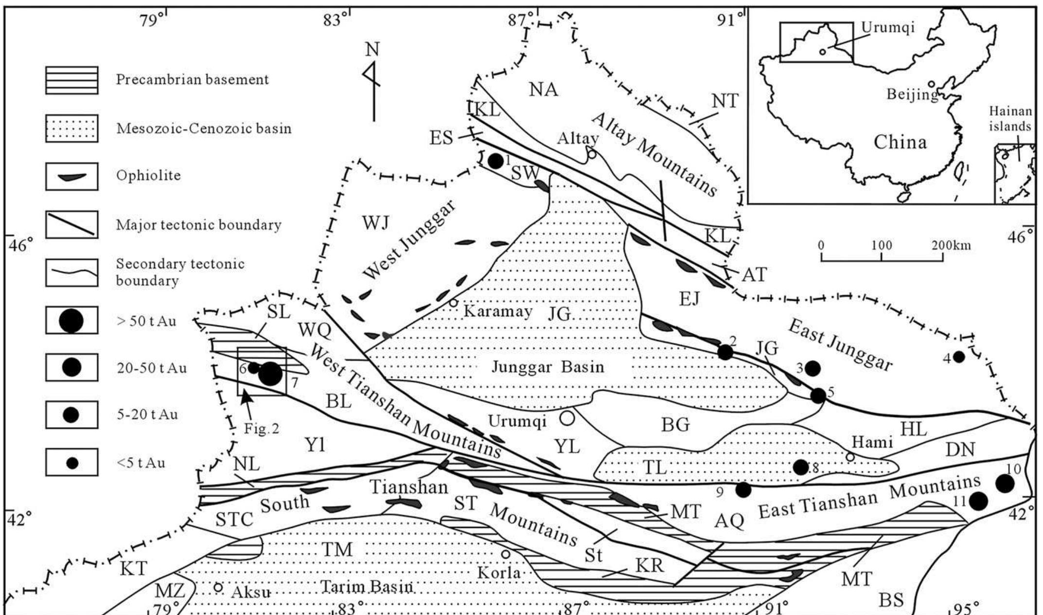 Figure 1 - from A review of the geological characteristics