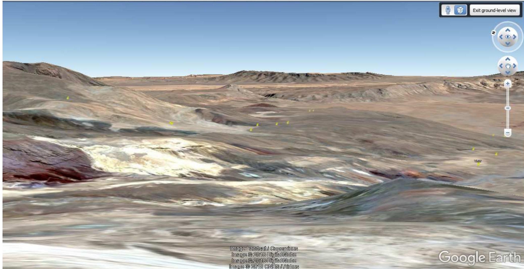 By using google earth’s tilt-view function, i created this