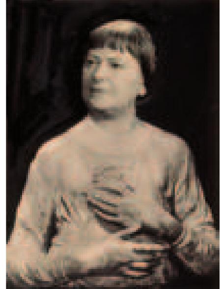 Brandt, Bildnis einer Unbekann- ten Bekannten 1450-1960, Montage, 1962  Brandt, Portrait of an Unknown Well-known 1450-1960, montage, 1962 