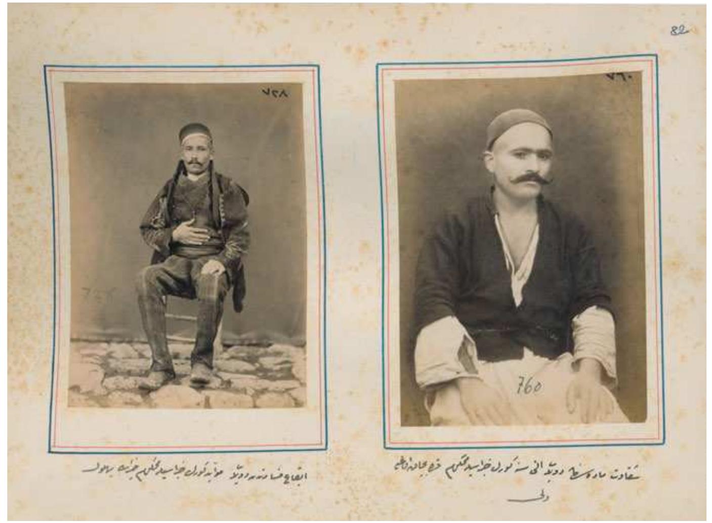 Mini Rocker Convict 8, 9 and 10: traditional poses reflected in the photographs