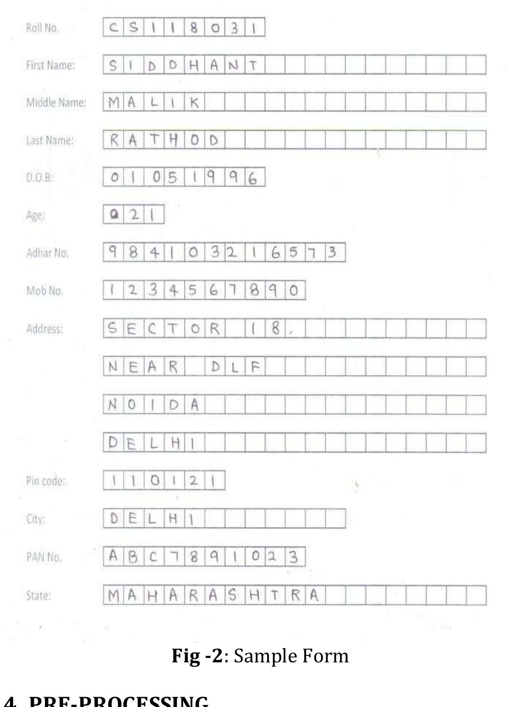 (PDF) Handwritten Text Recognition of Document Form Using Machine Learning