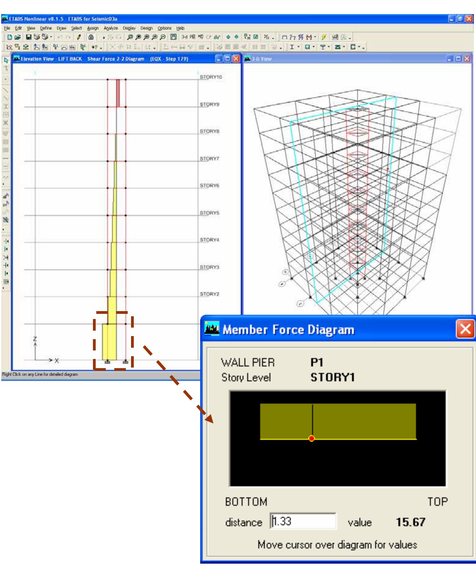 Figure 33 - from Seismic Analysis & Design of 10 Story RC