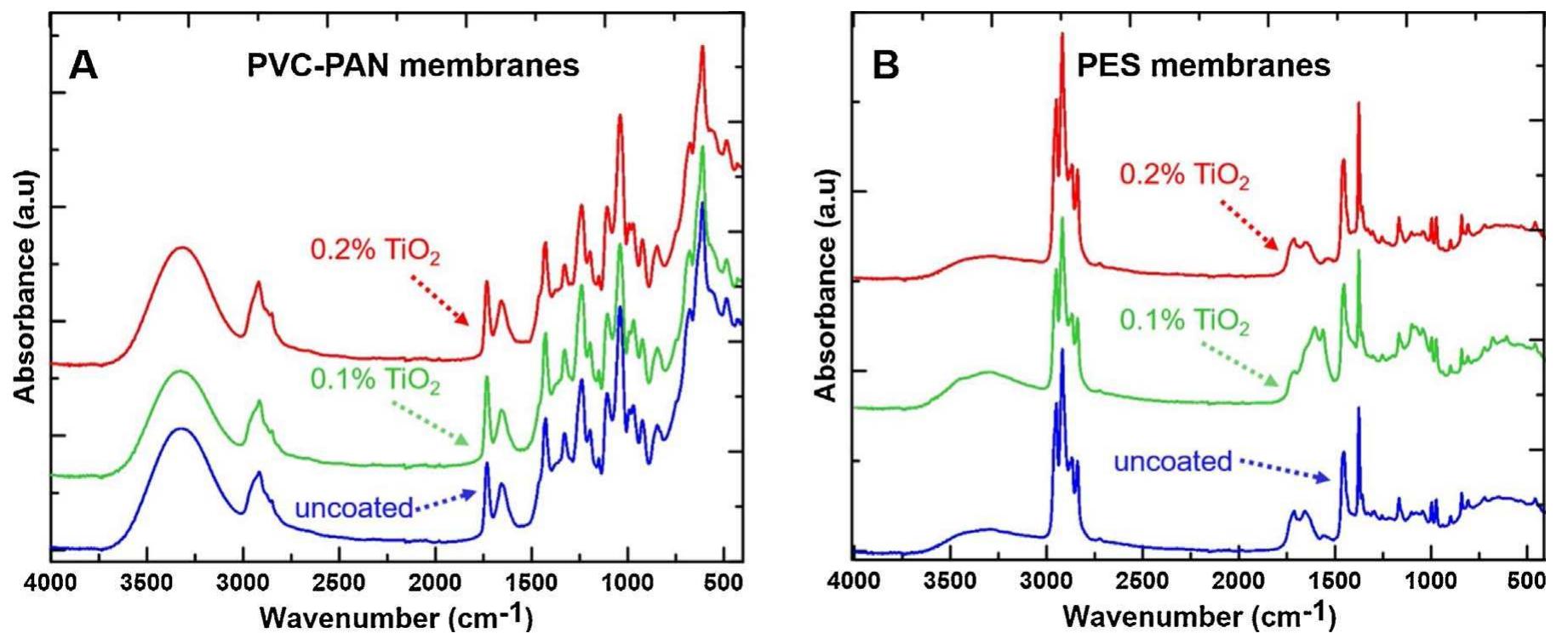 Spectre Raman Pvc Figure 4 - from Photocatalytic hollow fiber membranes for