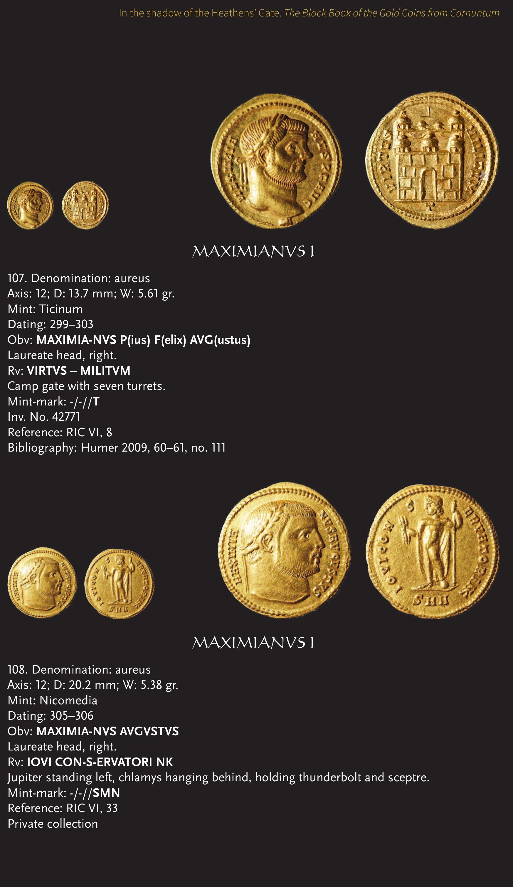 PDF) (Full text and illustration) The Gold Coins from Carnuntum