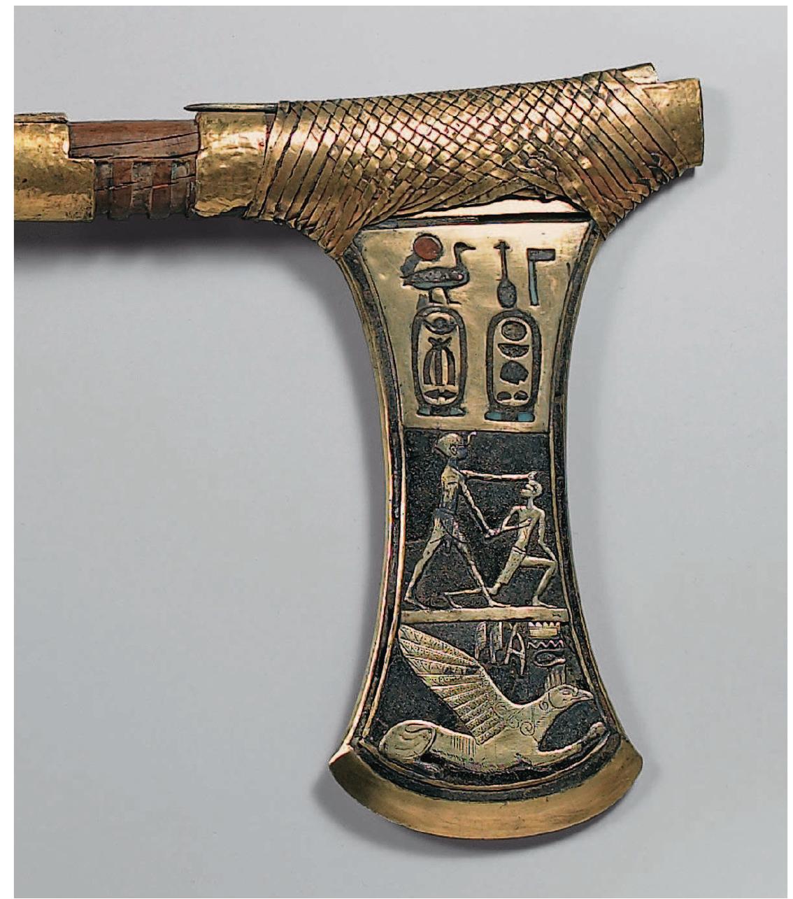 | model of aship, egyptian, dynasty 17, ca. 1560-1530 bc.