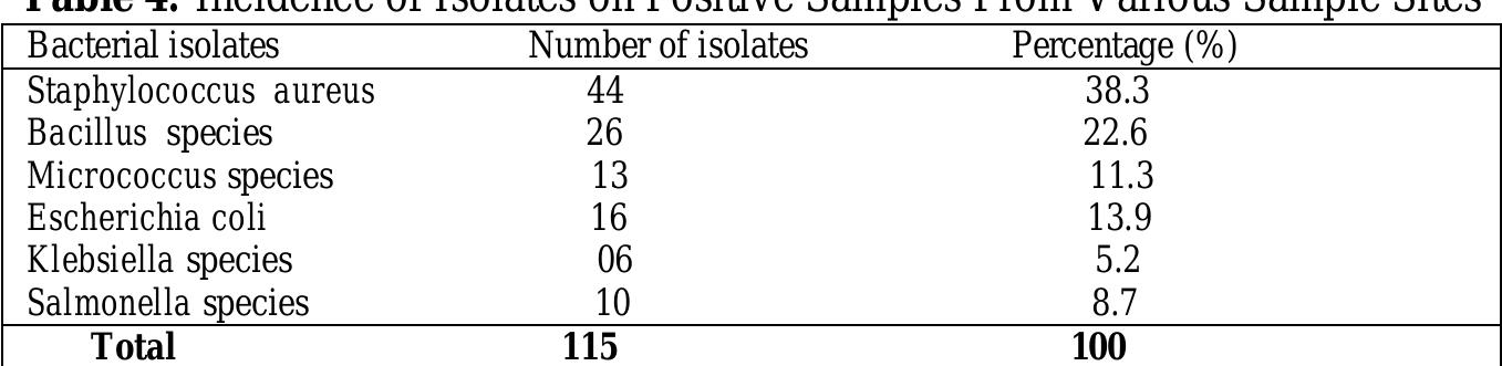 (PDF) Isolation and Identification of Bacterial Contaminants from Door ...
