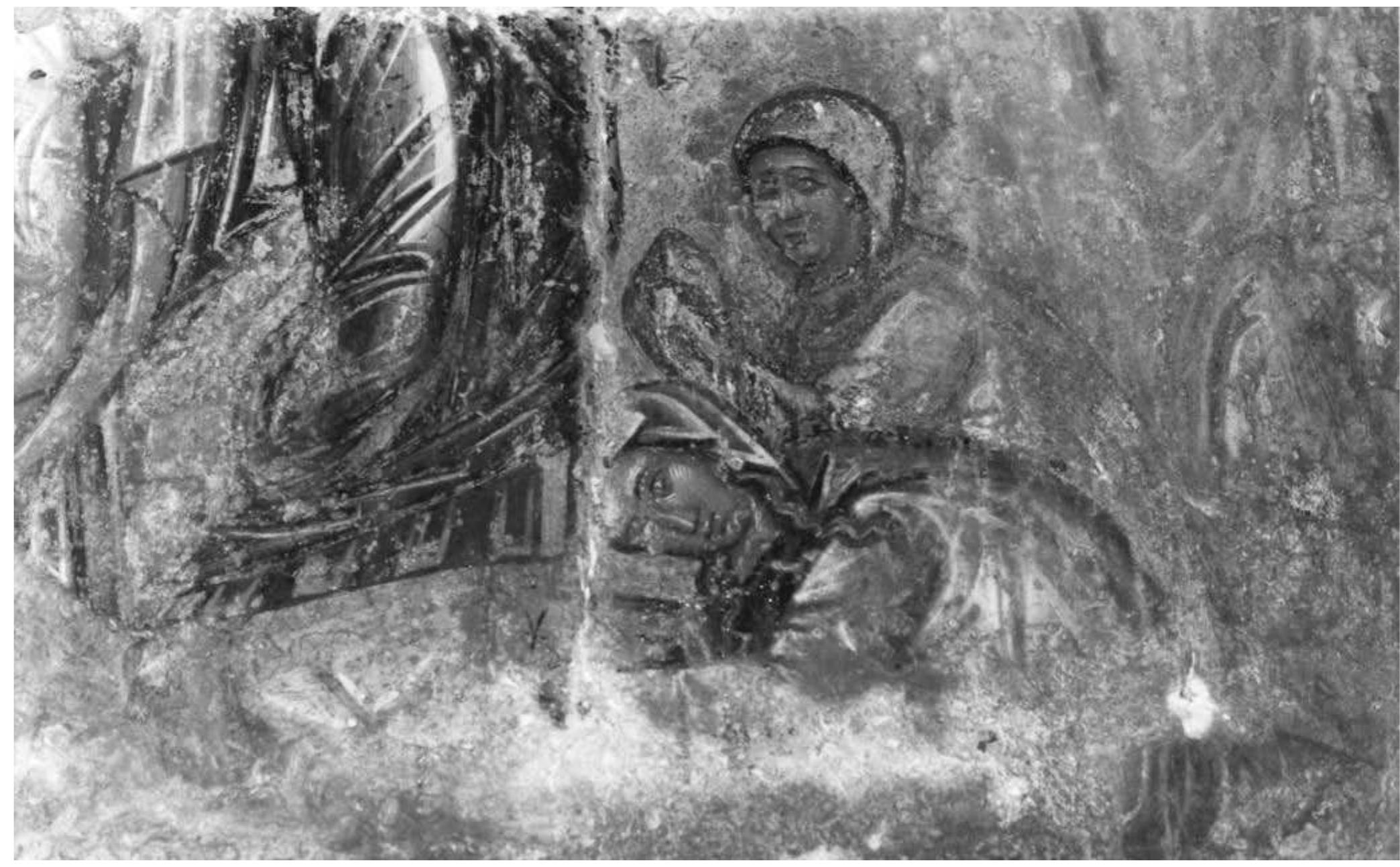 Fig. 9. Nisyros, Nikeia, church of Ayia Triada. The Entry in Jerusalem (detail). 