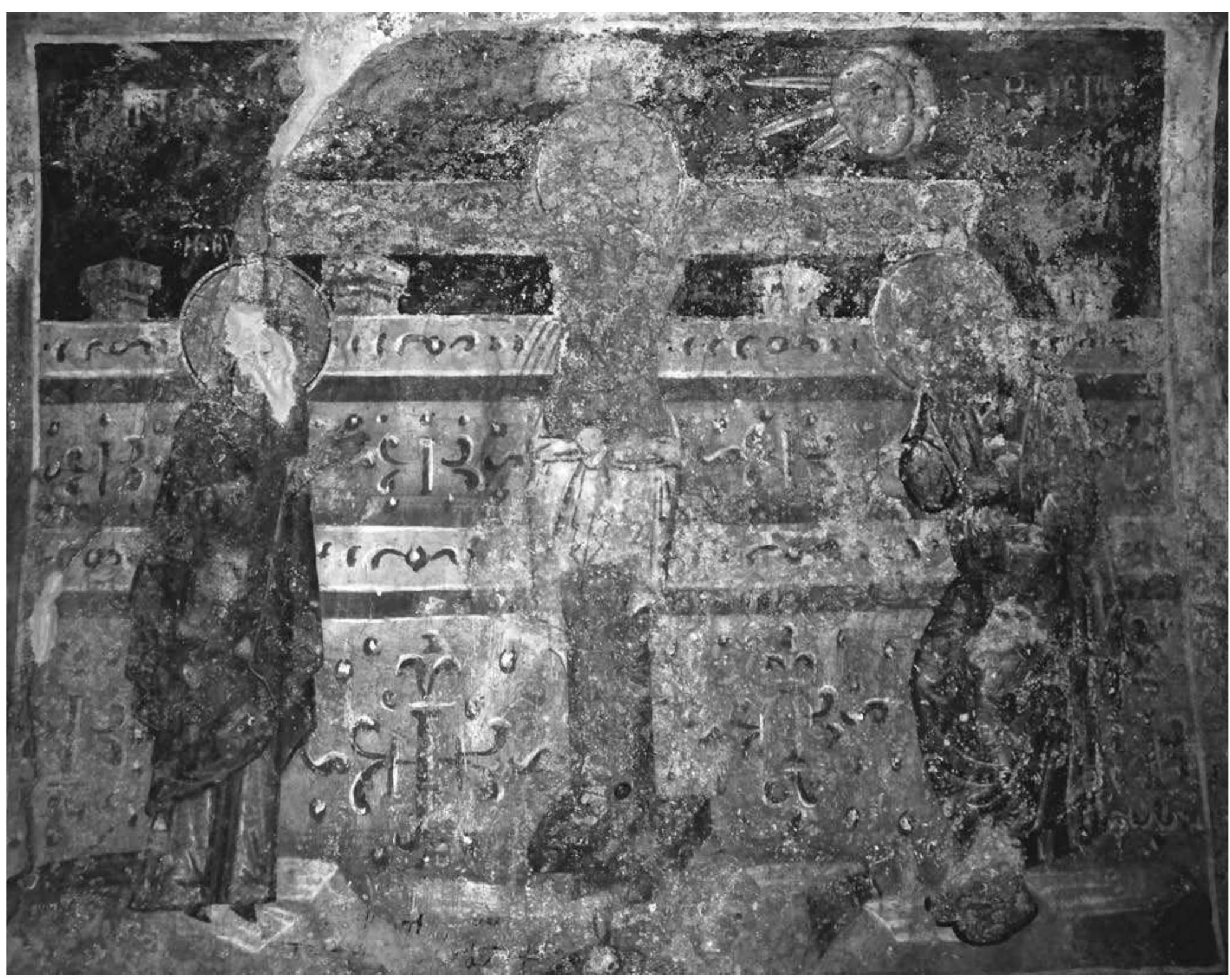 Fig. 12. Tilos, Mikro Horio, church of Christ the Saviour. The Crucifixion. 