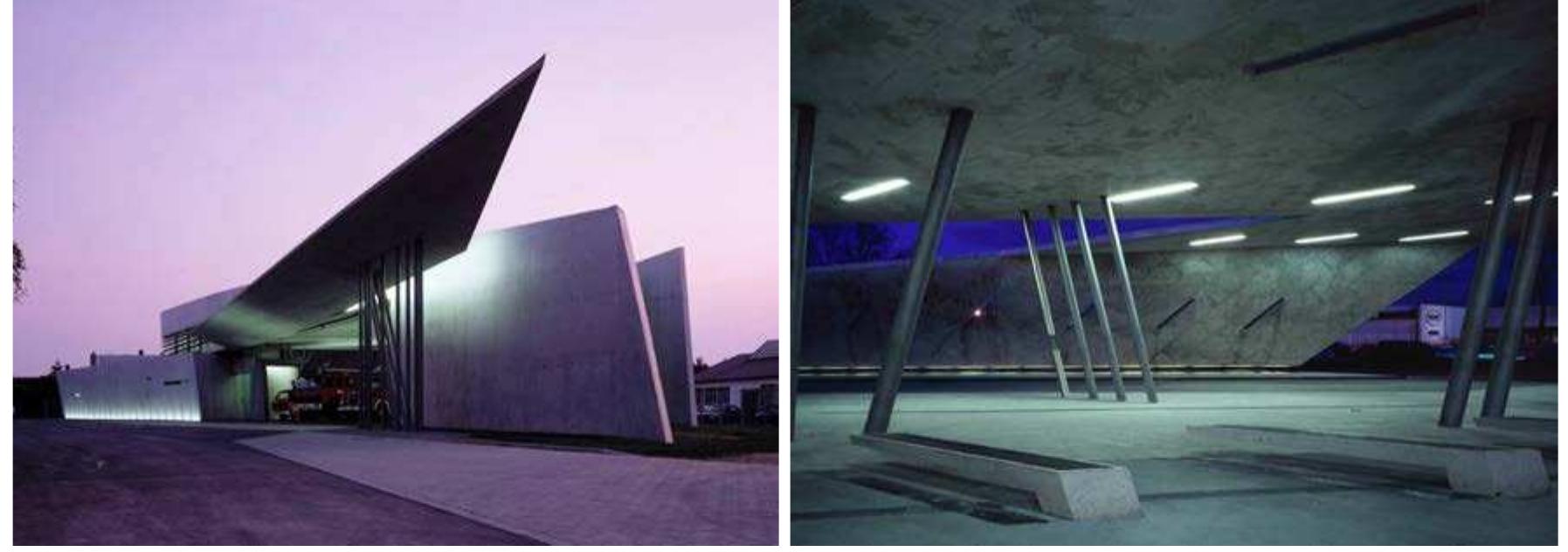9 - zaha hadid architects, vitra fire station, weil am