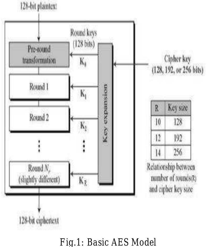 (PDF) Review on Encrypted Image with Hidden Data Using AES Algorithm