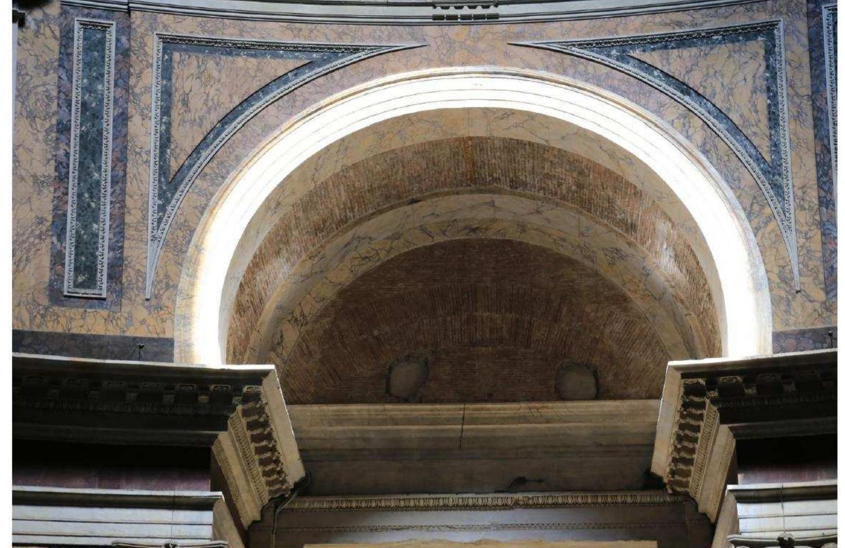 In the mausoleum of hadrian the symbolism of the decoration
