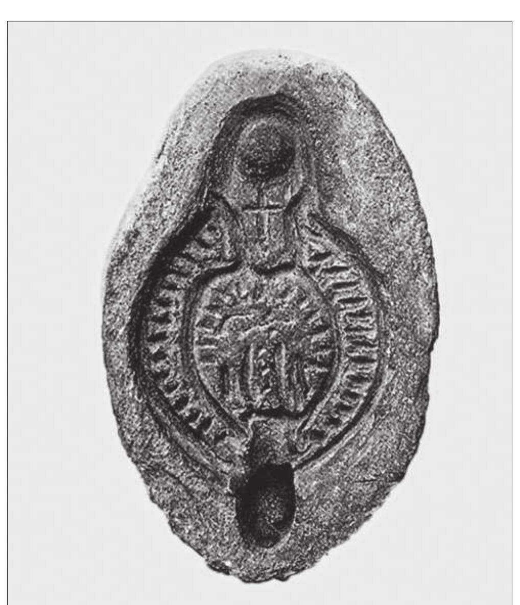 Fig. 8 Cos, clay lamp mould. 