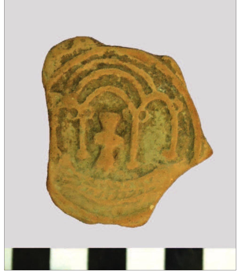 Fig.9 Archaeological Museum of Symi, clay bread stamp (AK 948). 