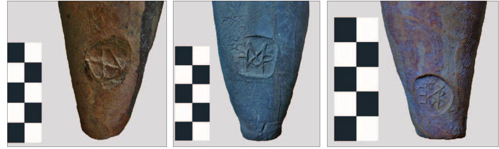 Fig. 10 Rhodes, late Roman unguentaria (MX 4596, MX 1111, MX 1115). 