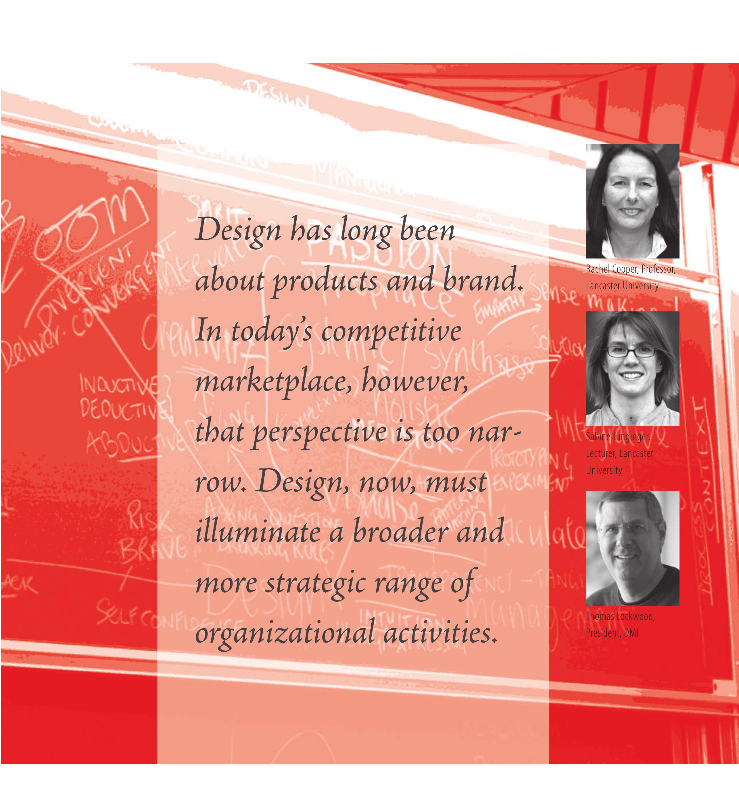 Figure 1 - Design Thinking and Design Management: A Research