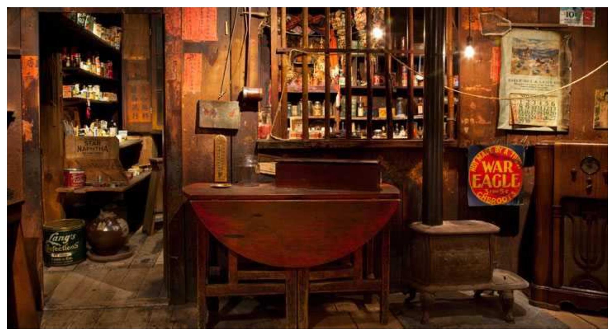 Figure 5. A view inside the Kam Wah Chung State Heritage Site museum. 