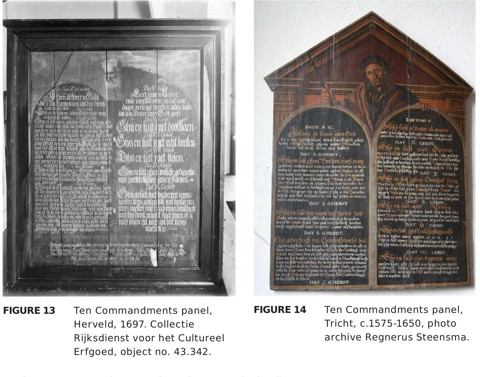 (PDF) Presenting the Law: Text and Imagery on Dutch Ten Commandments Panels
