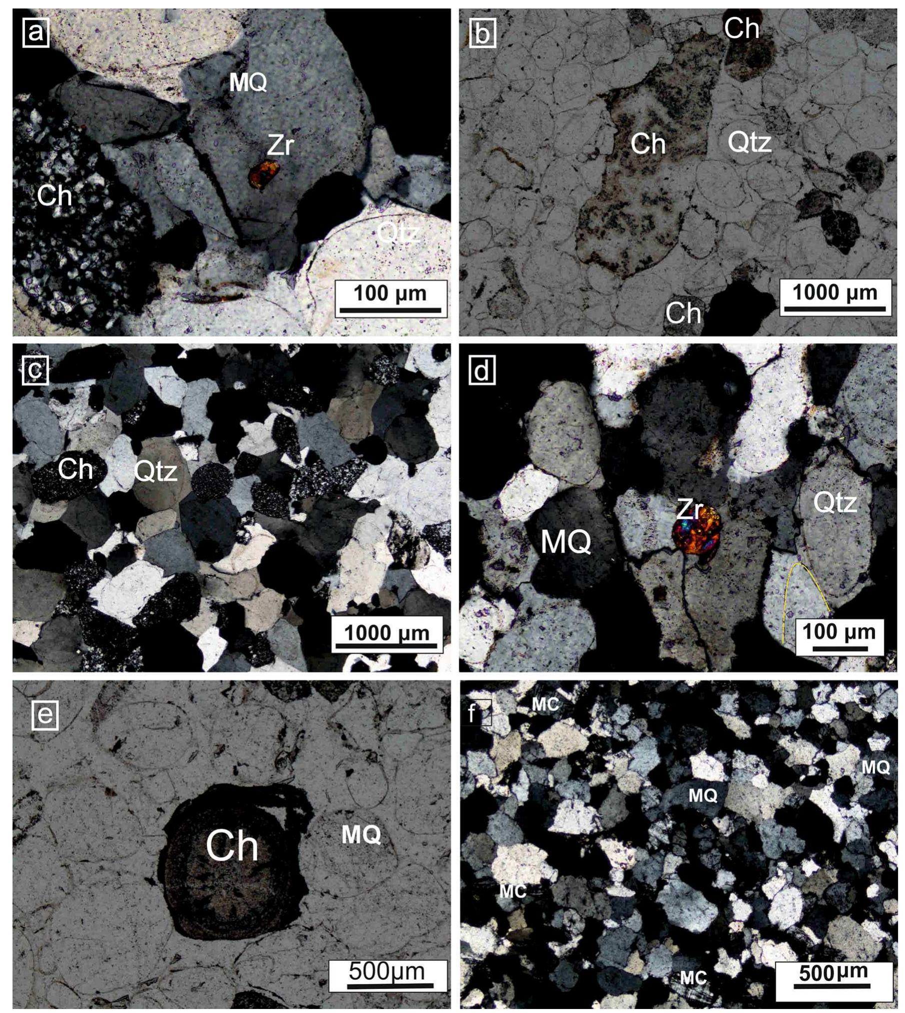 Quartz Ppl Figure 1 - from Petrology, geochemistry and fluid inclusion