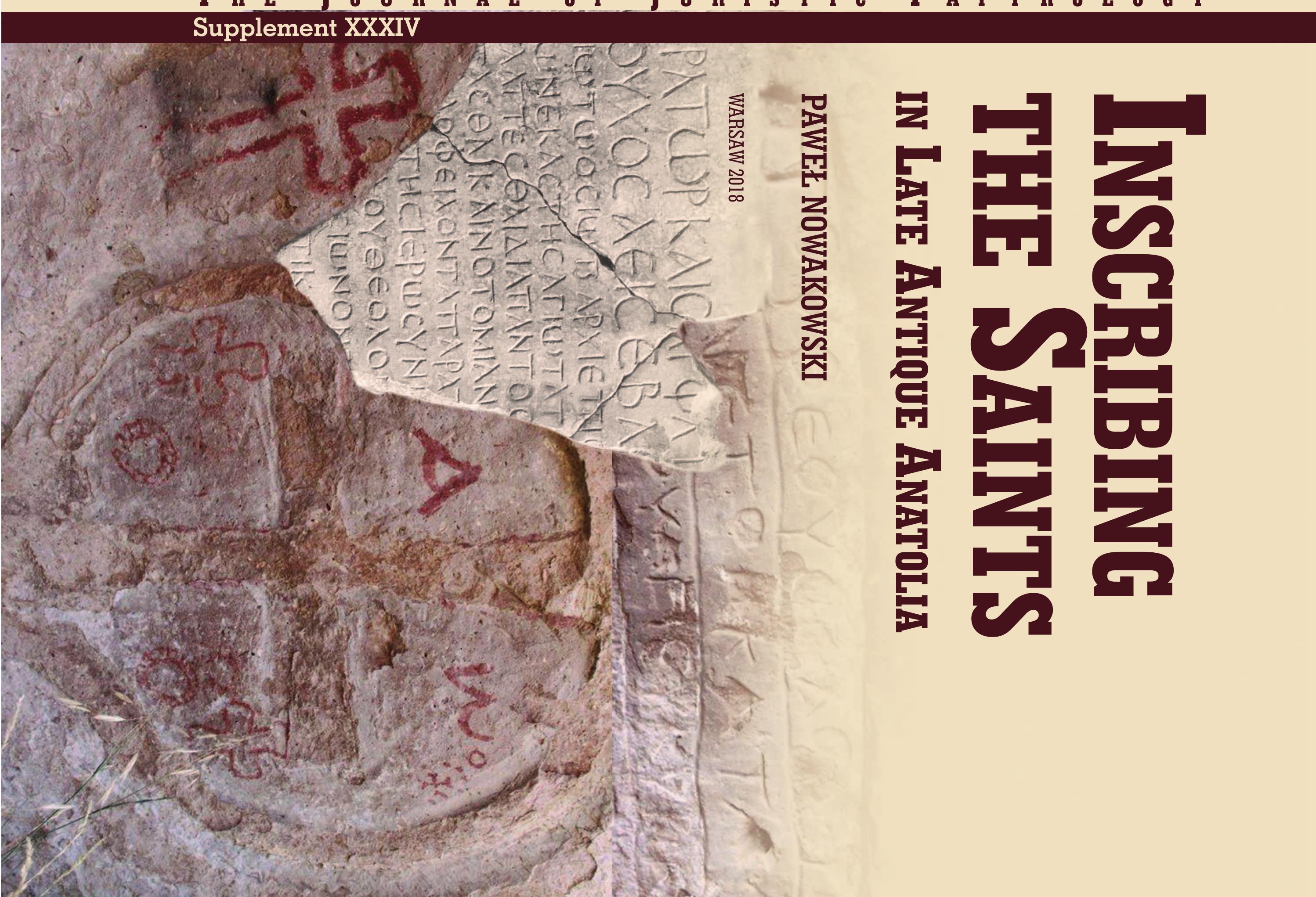 PDF) Inscribing the Saints in Late Antique Anatolia