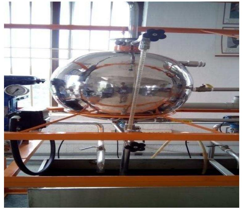 Real time spherical tank systems