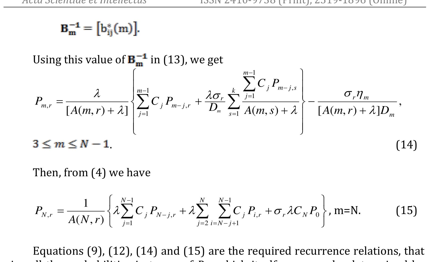(PDF) THE TRUNCATED QUEUES WITH BULK ARRIVALS AND HYPEREXPONENTIAL ...