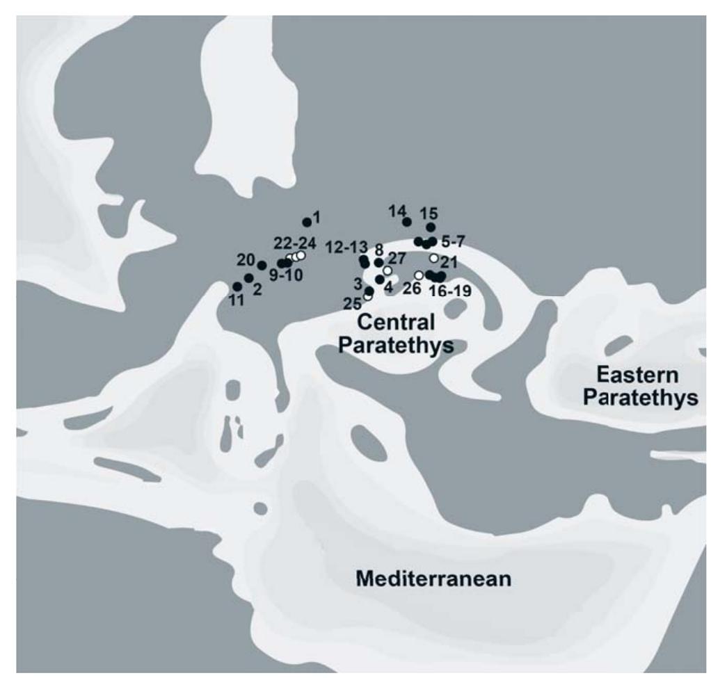 Figure 1 - from Kovar-Eder et Teodoridis 2018 M-Miocene