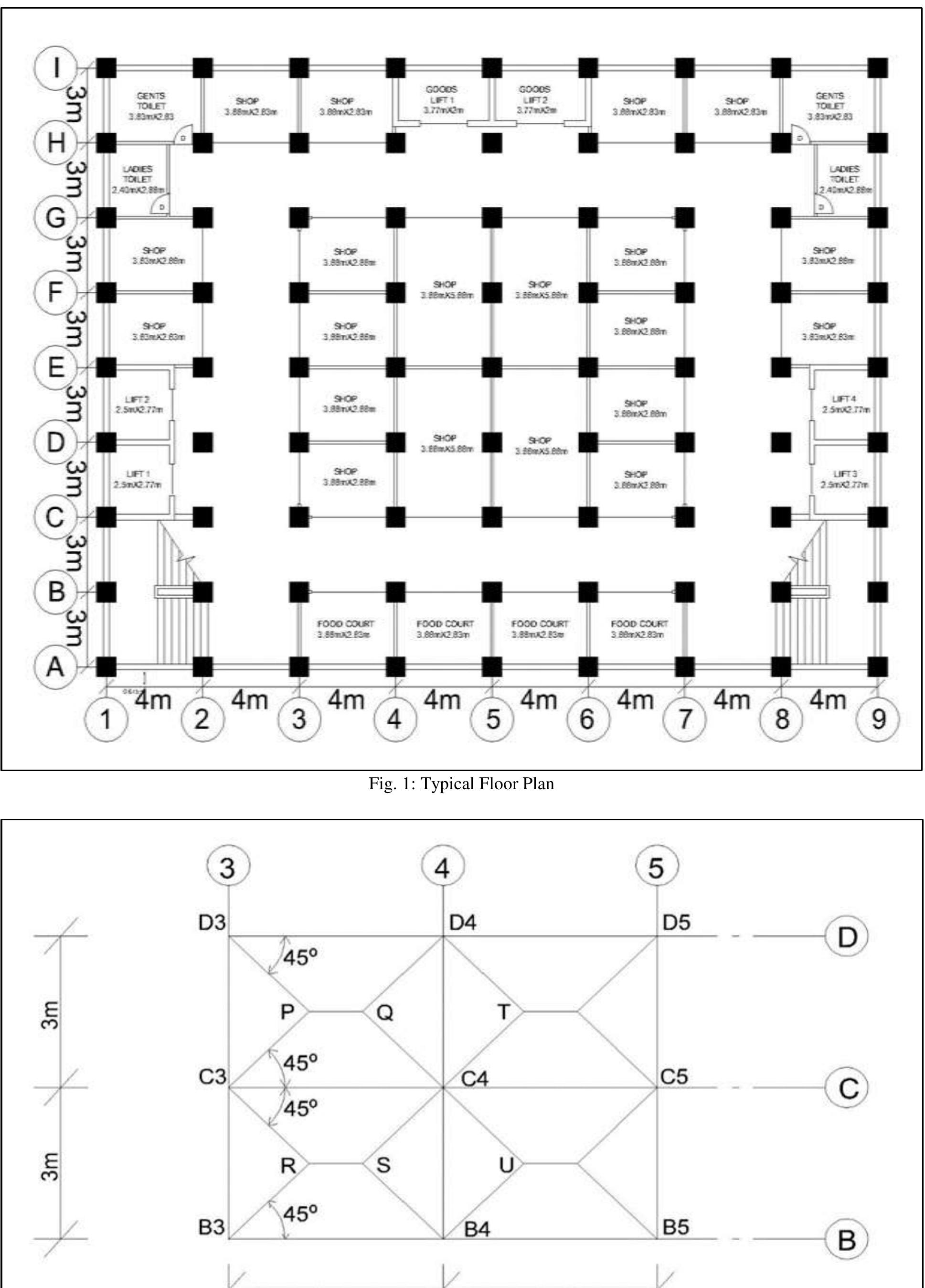 Figure 1 - Analysis and Design of (G +15) Commercial