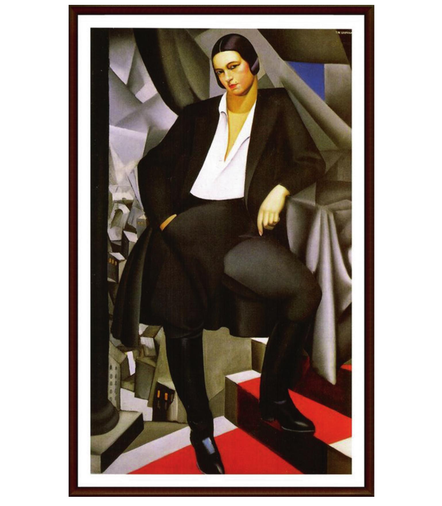 Abb. 4.13 Portrait der Herzogin de la Salle, 1925. (Quelle: © 2018 Tamara Art Heritage Licensed
by Museum Masters International)
