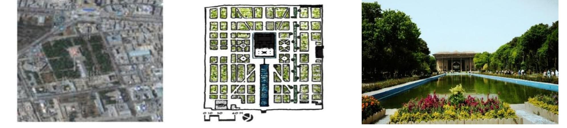 Chehel Sotun Garden google Earth Www ashwood ir 