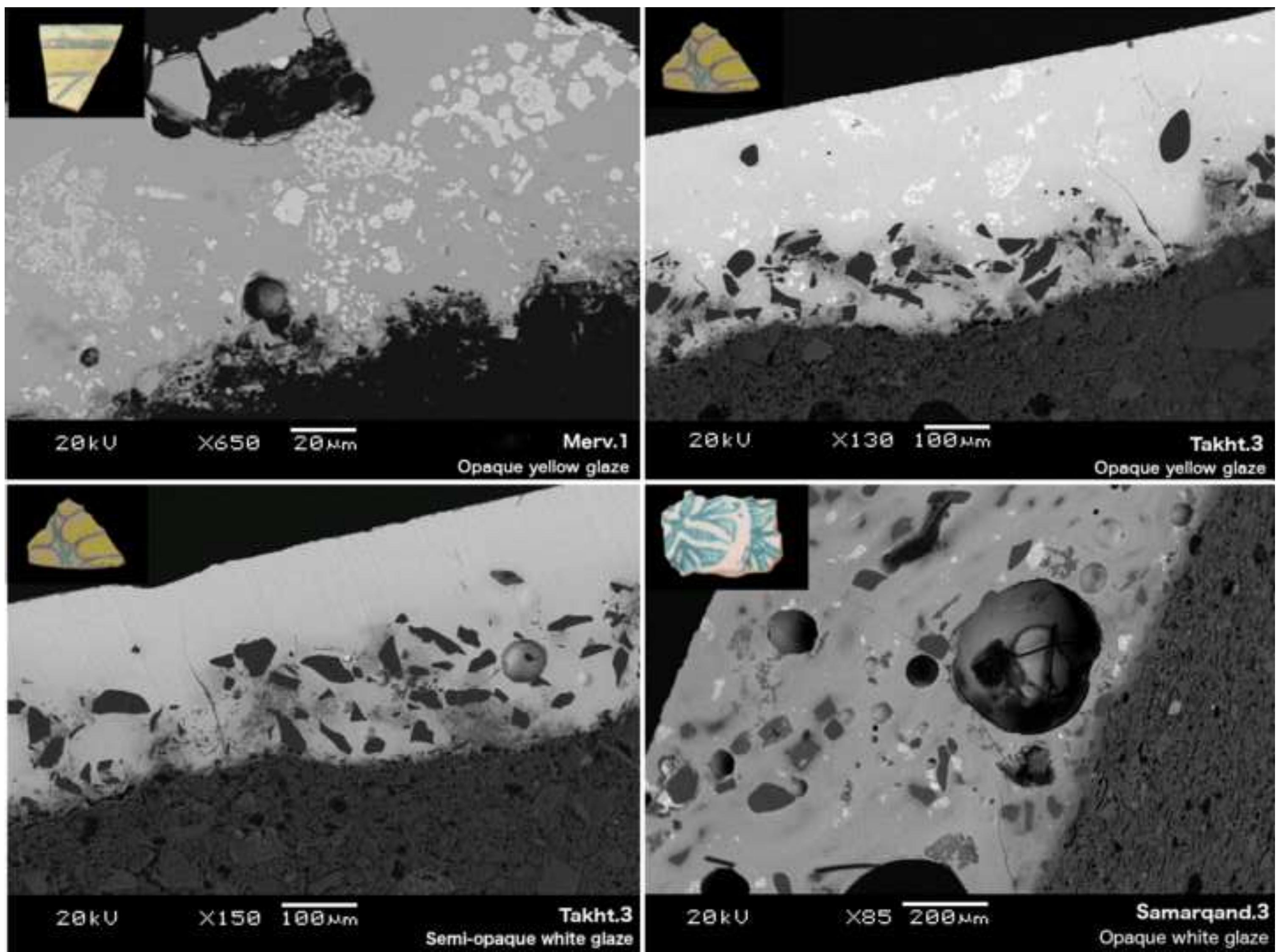 Opacitized Object Figure 14 - On the origins of tin-opacified ceramic glazes: