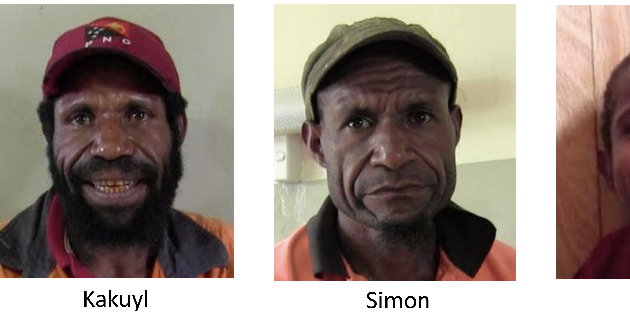 In 2015 Alan and Francesca recorded sign by John Onga and Lewa, as well as by Kakuyl (deaf), Simon (hearing), and one of Kakuyl’s five children, Pepsin (hearing). 
