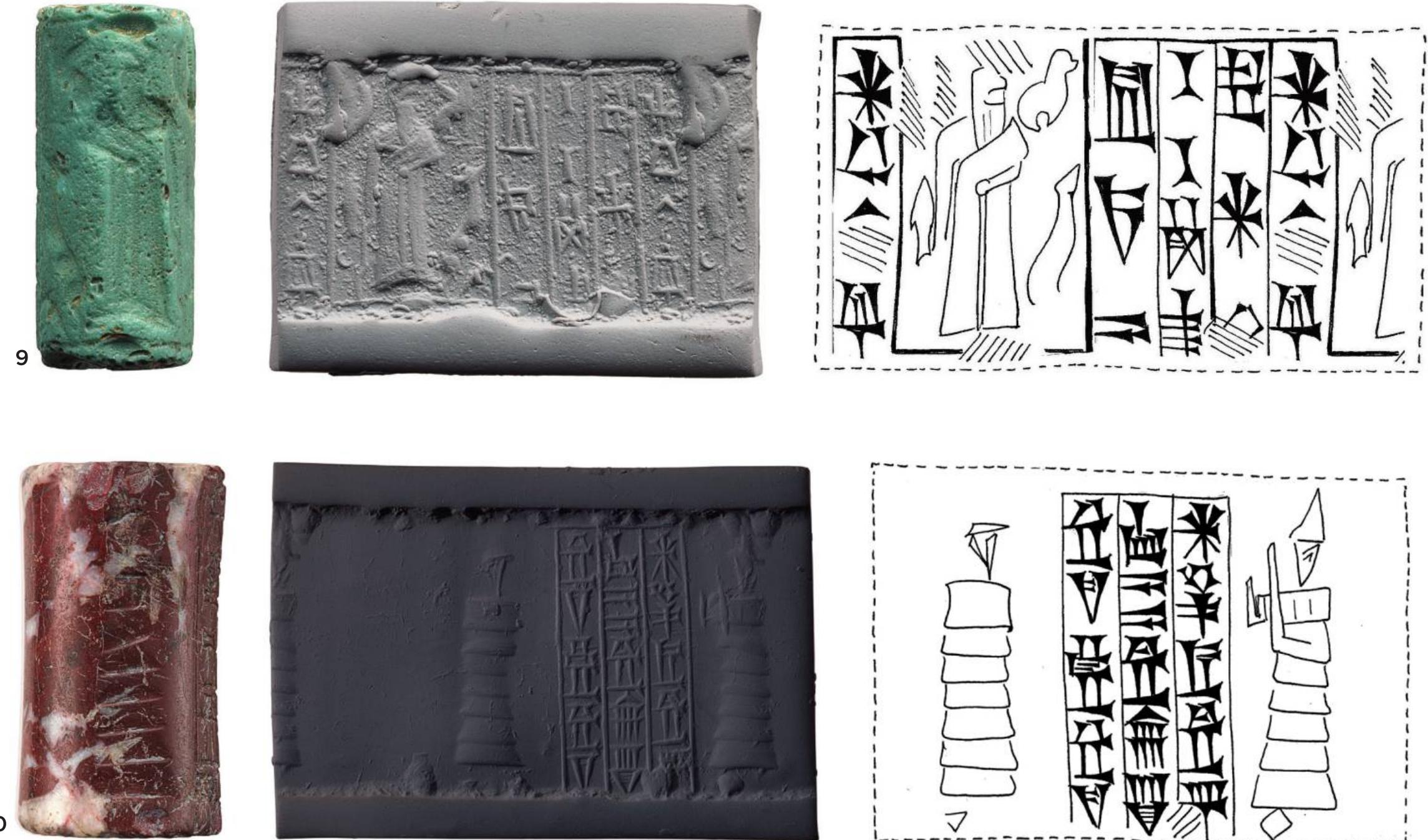 Figure 6 - from Inscribed Kassite Cylinder Seals in the