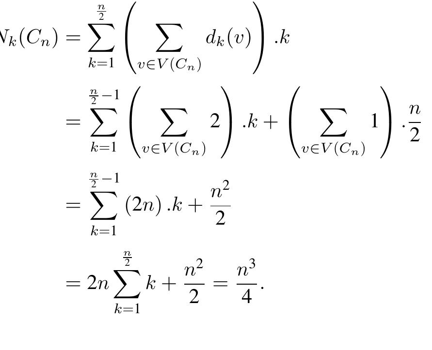K Distance Chart (PDF) The k-Distance degree index of a Graph