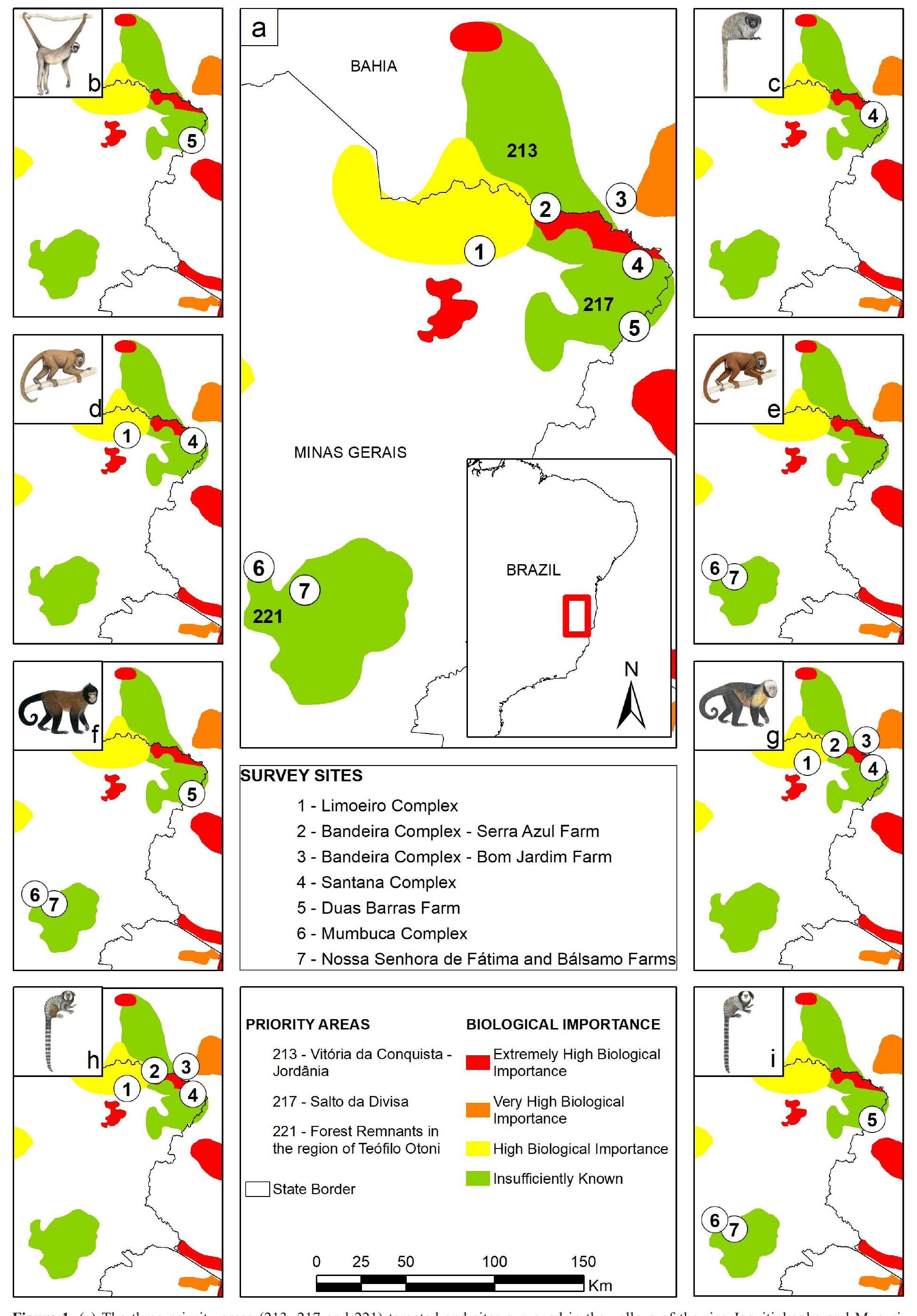 Figure 1 - Melo et al. 2018. Primates of the Valleys of the