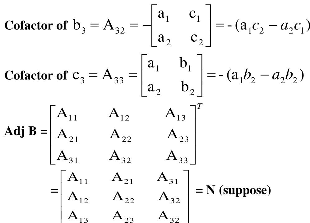 (PDF) The matrix, the determinant and the inverse of matrices using ...