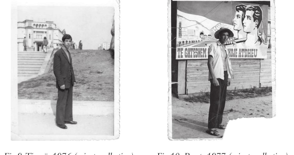 Fig. 10: Berat, 1977 (private collection).
 Fig. 9: Tirané, 1976 (private collection).
