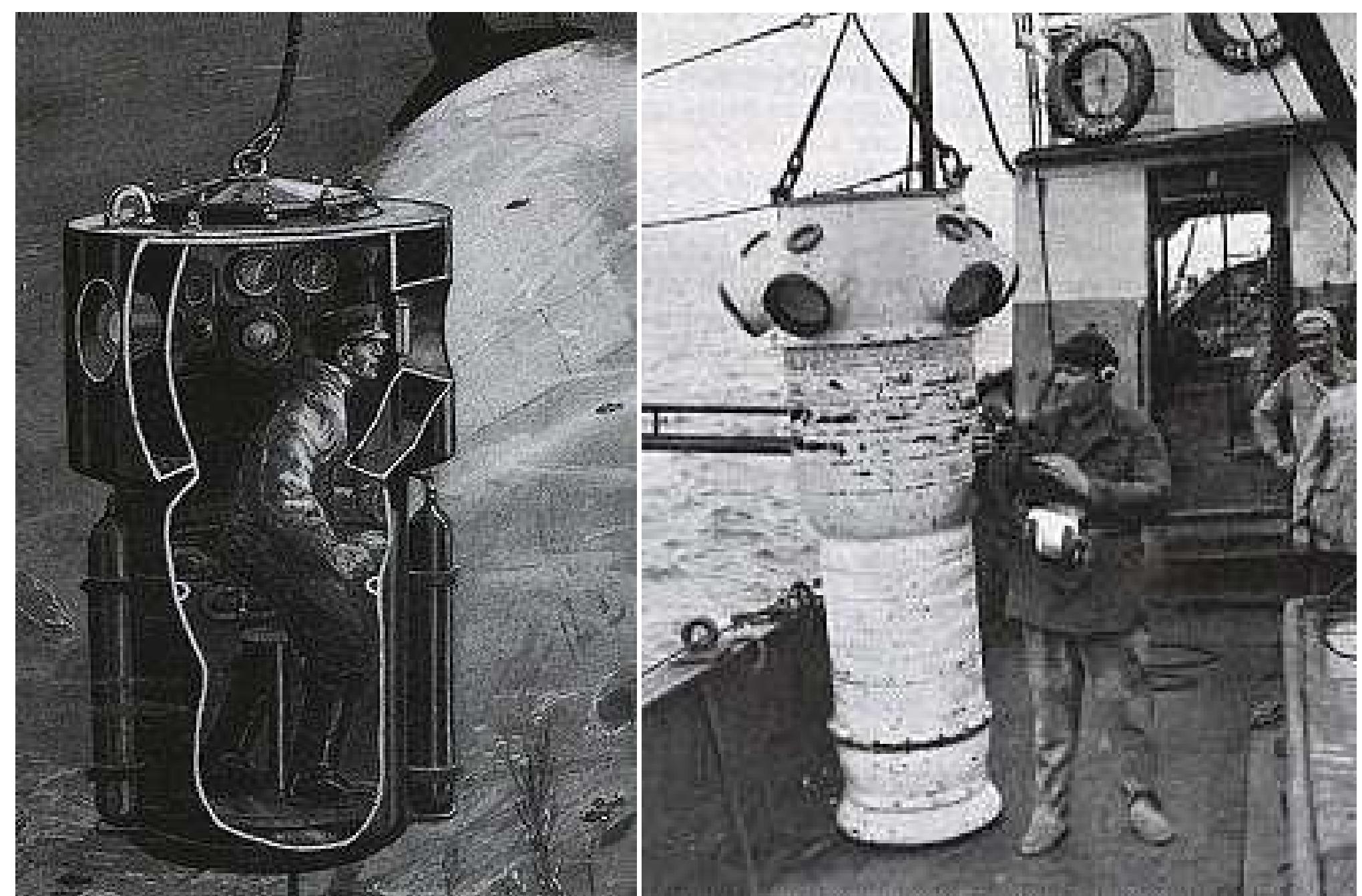 Early Diving Machine (PDF) History of diving.